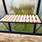 1 Fliesenregal mit Holz